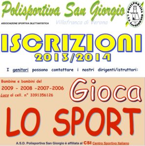 gioca lo sport 2013 iscrizione