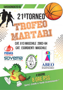 torneo martari 2016