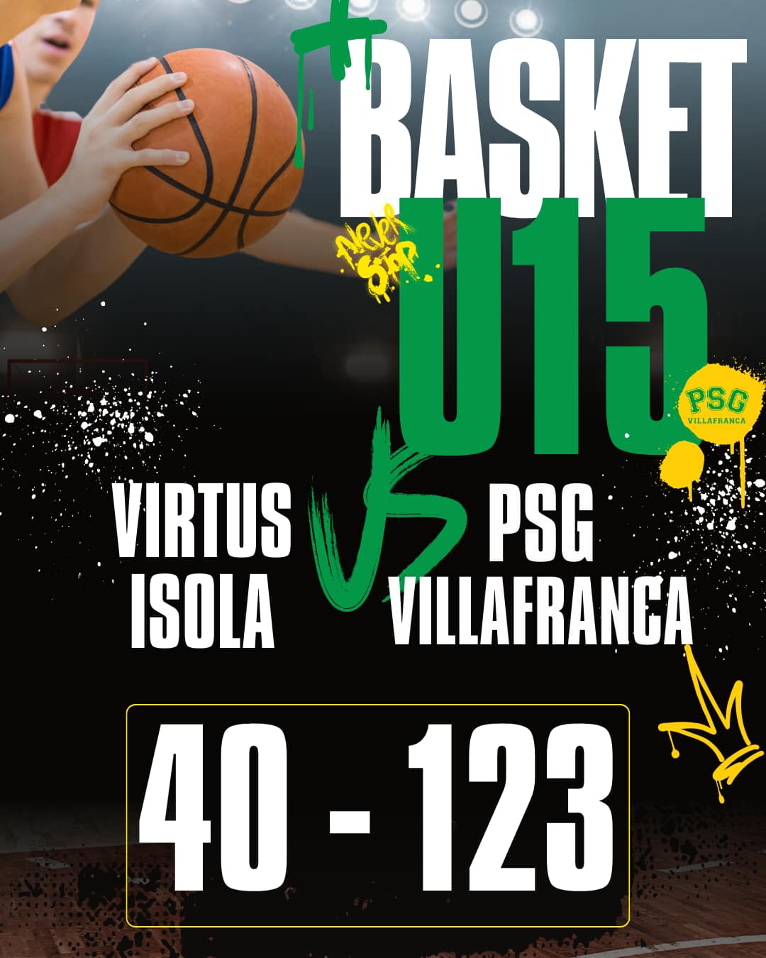 Under 15 Regionale – Campionato
 
4a Giornata
 
Virtus Isola – PSG Villafranca 4…